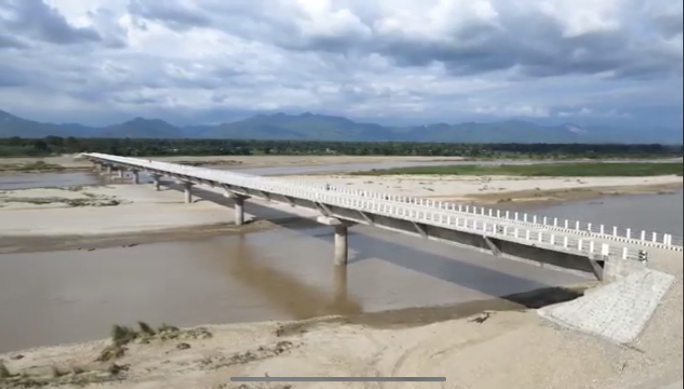 Construction of Design & Build of RCC Pre-stressed Girder Bridge over Rapti River Basamadi, Makwanpur District.